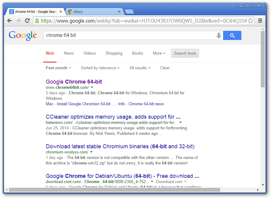 chrome browser 64 bit for windows 10